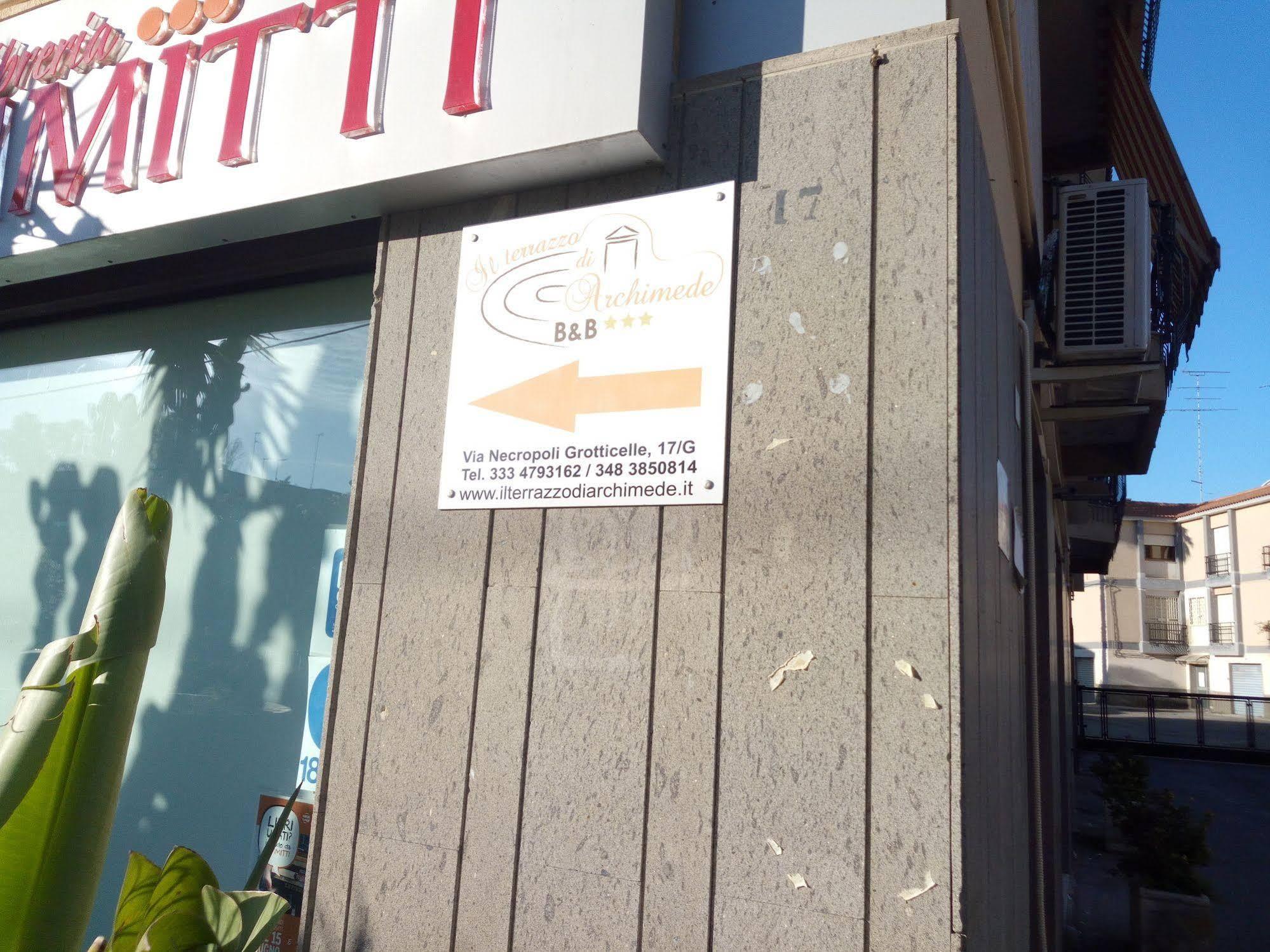 Affittacamere Il Terrazzo Di Archimede Syracuse Екстер'єр фото
